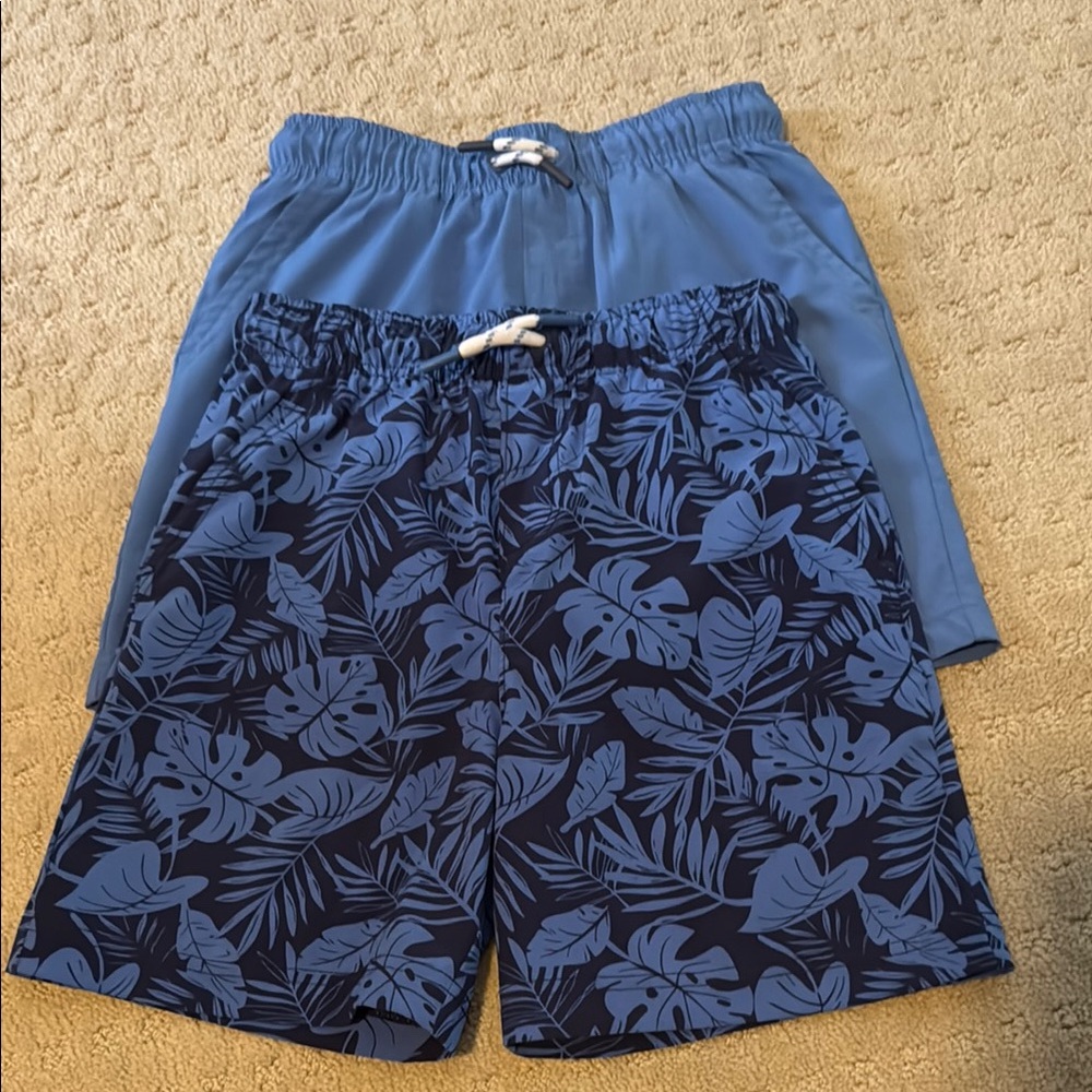 Tommy Bahama Blue and Navy Kids Shorts Set